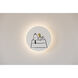 Peanuts Ramen LED 2.6 inch Snoopy Woodstock Wall Sconce Wall Light